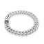 Bracelet homme gourmette maillon avec tête de mort en argent - Black Rock Jewel-Magna-Carta