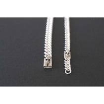 Bracelet homme gourmette petit avec tête de mort en argent - Black Rock Jewel-Magna-Carta