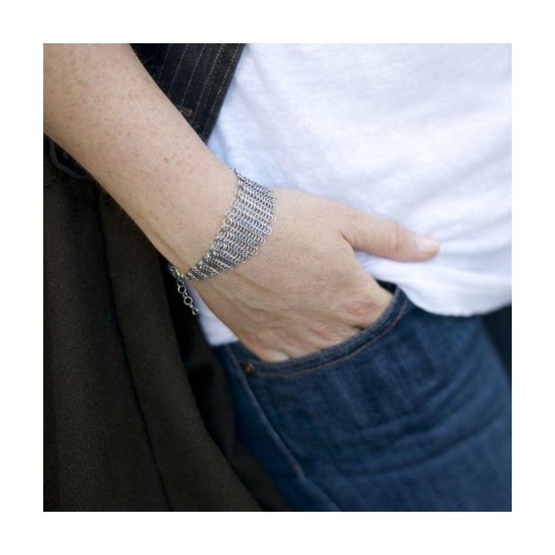 Bracelet manchette - Collection T - Pascale Lion Image secondaire du produit