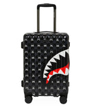 Valise - GRAY PEEKING CHARACTER CHECK CARRY-ON LUGGAGE - SPRAYGROUND - Valise