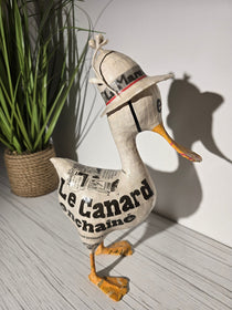 Canard enchaîné en papier mâché - Espoir - Aude Goalec et Nicole Jacobs-Magna-Carta