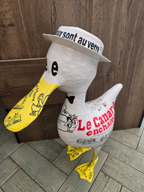 Canard enchaîné en papier mâché XXL- Espoir - Aude Goalec et Nicole Jacobs-Magna-Carta