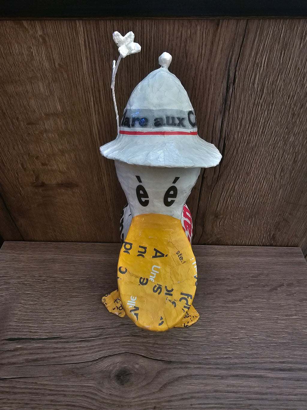 Canard enchaîné en papier mâché - non - Aude Goalec et Nicole Jacobs-Magna-Carta
