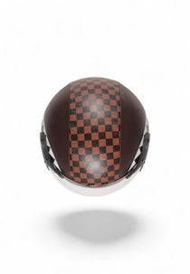 Casque - SHARKS IN PARIS HELMET BROWN - SPRAYGROUND-Magna-Carta