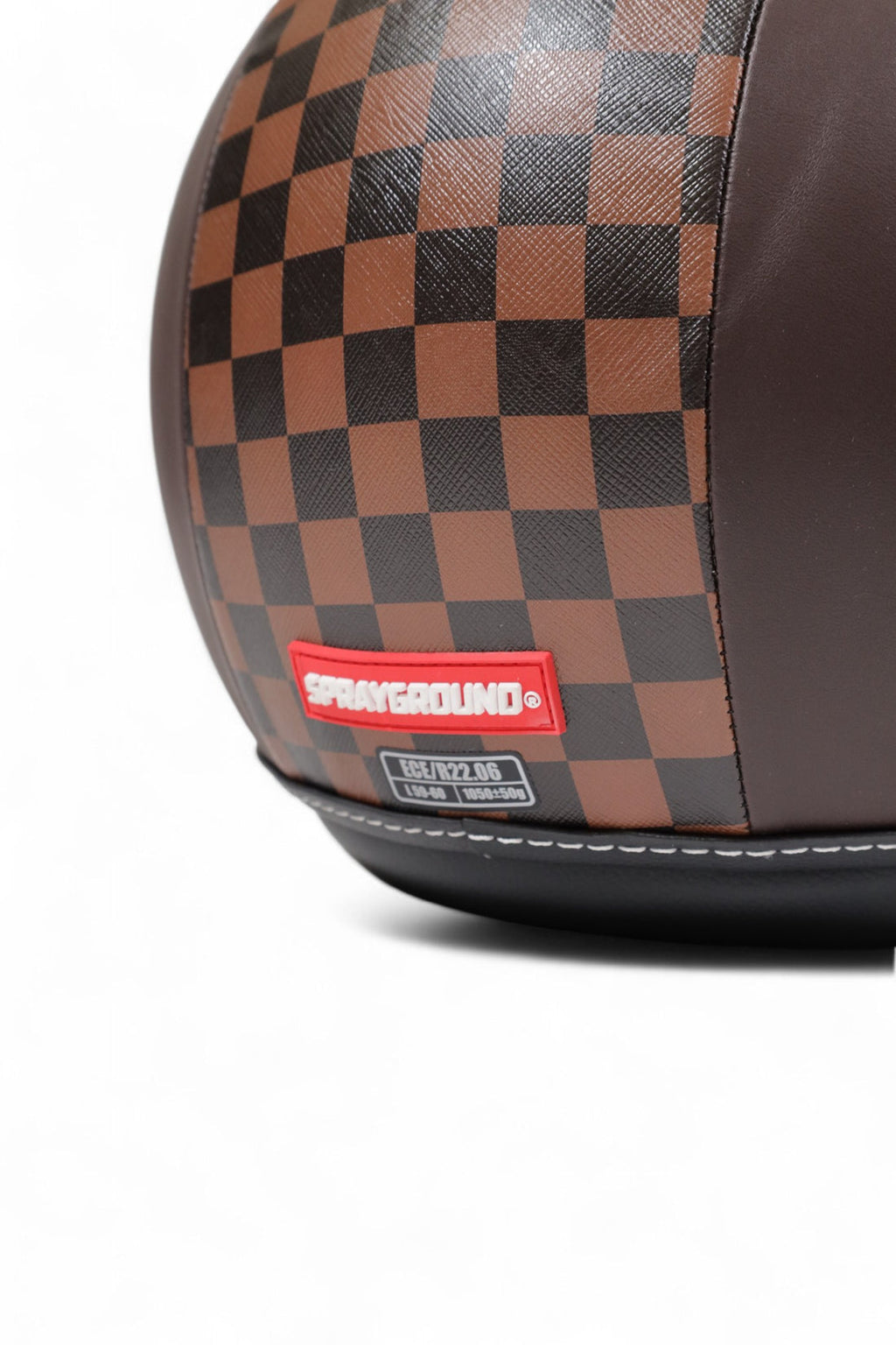 Casque - SHARKS IN PARIS HELMET BROWN - SPRAYGROUND-Magna-Carta