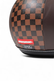 Casque - SHARKS IN PARIS HELMET BROWN - SPRAYGROUND-Magna-Carta