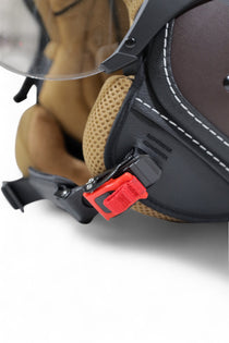 Casque - SHARKS IN PARIS HELMET BROWN - SPRAYGROUND-Magna-Carta