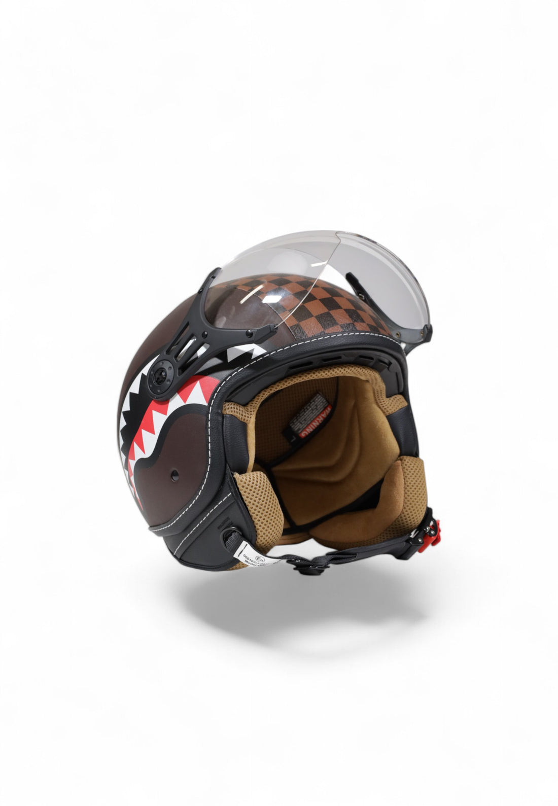 Casque - SHARKS IN PARIS HELMET BROWN - SPRAYGROUND Image secondaire du produit