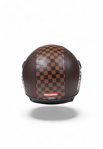 Casque - SHARKS IN PARIS HELMET BROWN - SPRAYGROUND-Magna-Carta