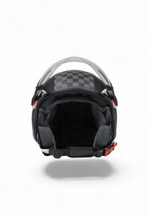 Casque - SHARKS IN PARIS HELMET GREY - SPRAYGROUND-Magna-Carta
