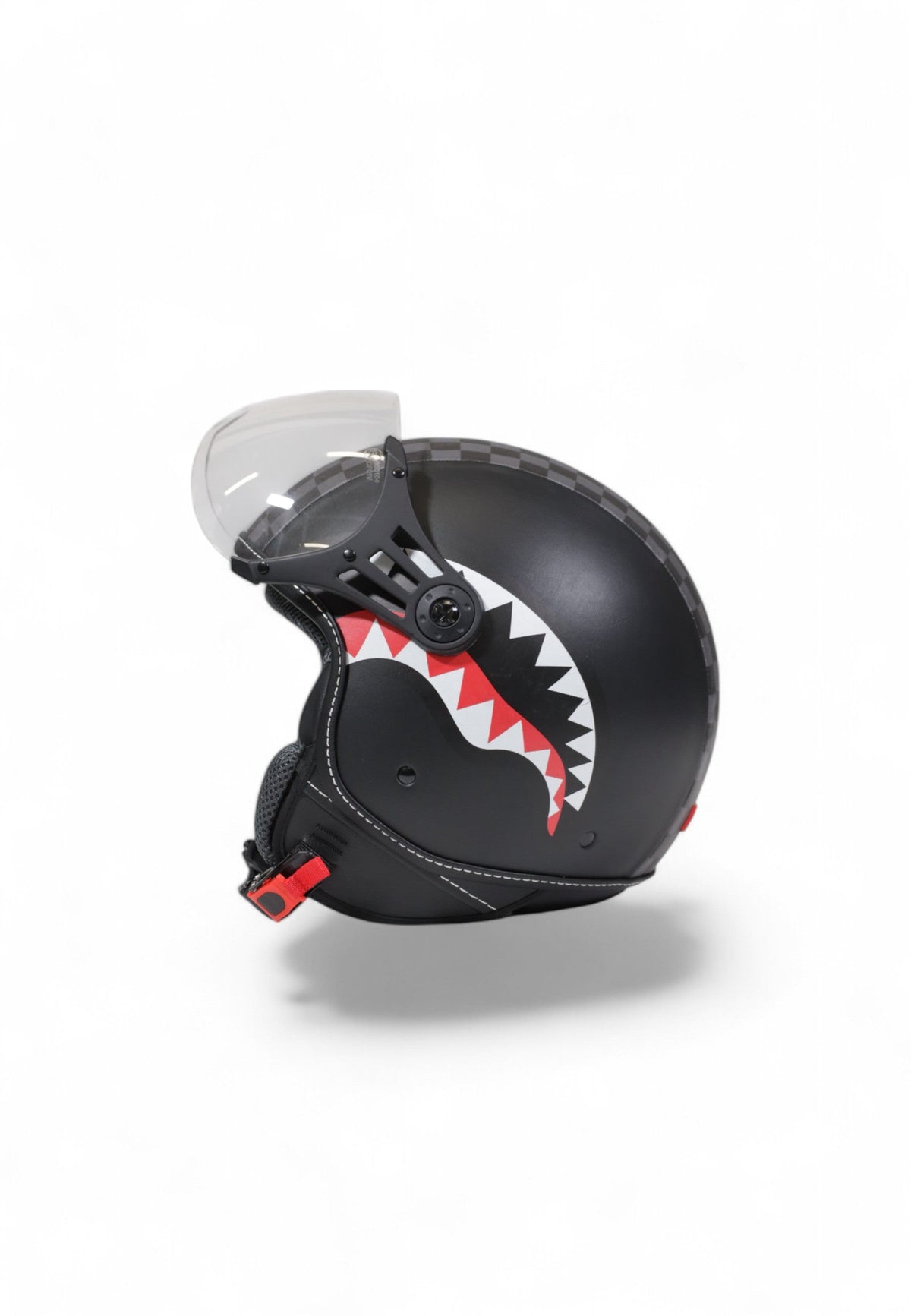 Casque - SHARKS IN PARIS HELMET GREY - SPRAYGROUND-Magna-Carta