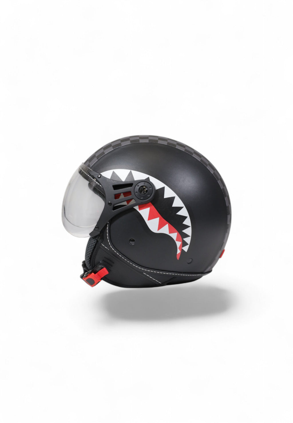 Casque - SHARKS IN PARIS HELMET GREY - SPRAYGROUND-Magna-Carta
