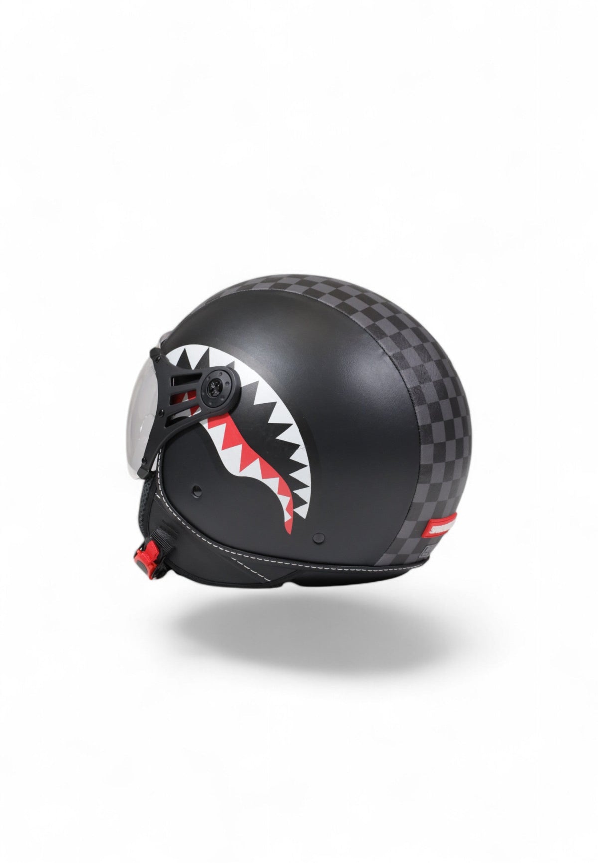Casque - SHARKS IN PARIS HELMET GREY - SPRAYGROUND-Magna-Carta
