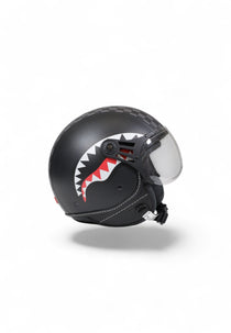 Casque - SHARKS IN PARIS HELMET GREY - SPRAYGROUND-Magna-Carta