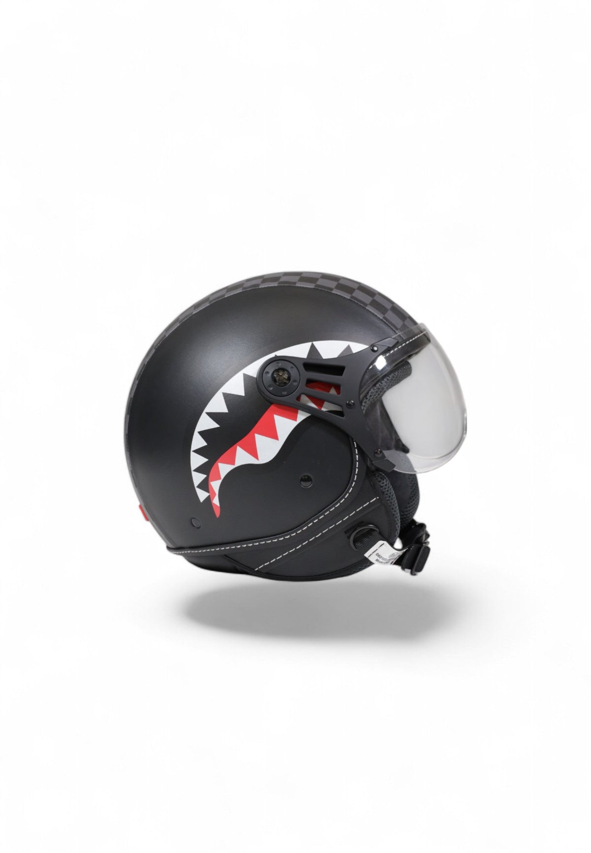 Casque - SHARKS IN PARIS HELMET GREY - SPRAYGROUND-Magna-Carta