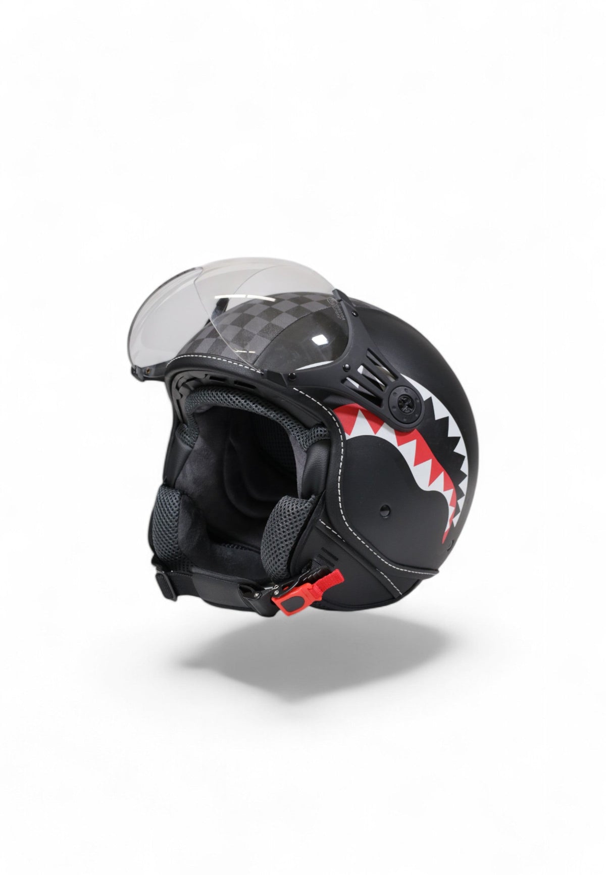 Casque - SHARKS IN PARIS HELMET GREY - SPRAYGROUND-Magna-Carta Image principale du produit