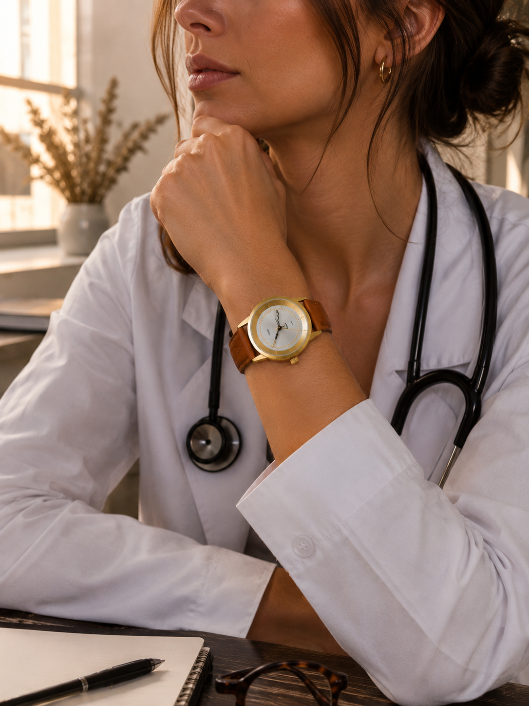 Montre Médecin or W 38 - AKTEO Image secondaire du produit