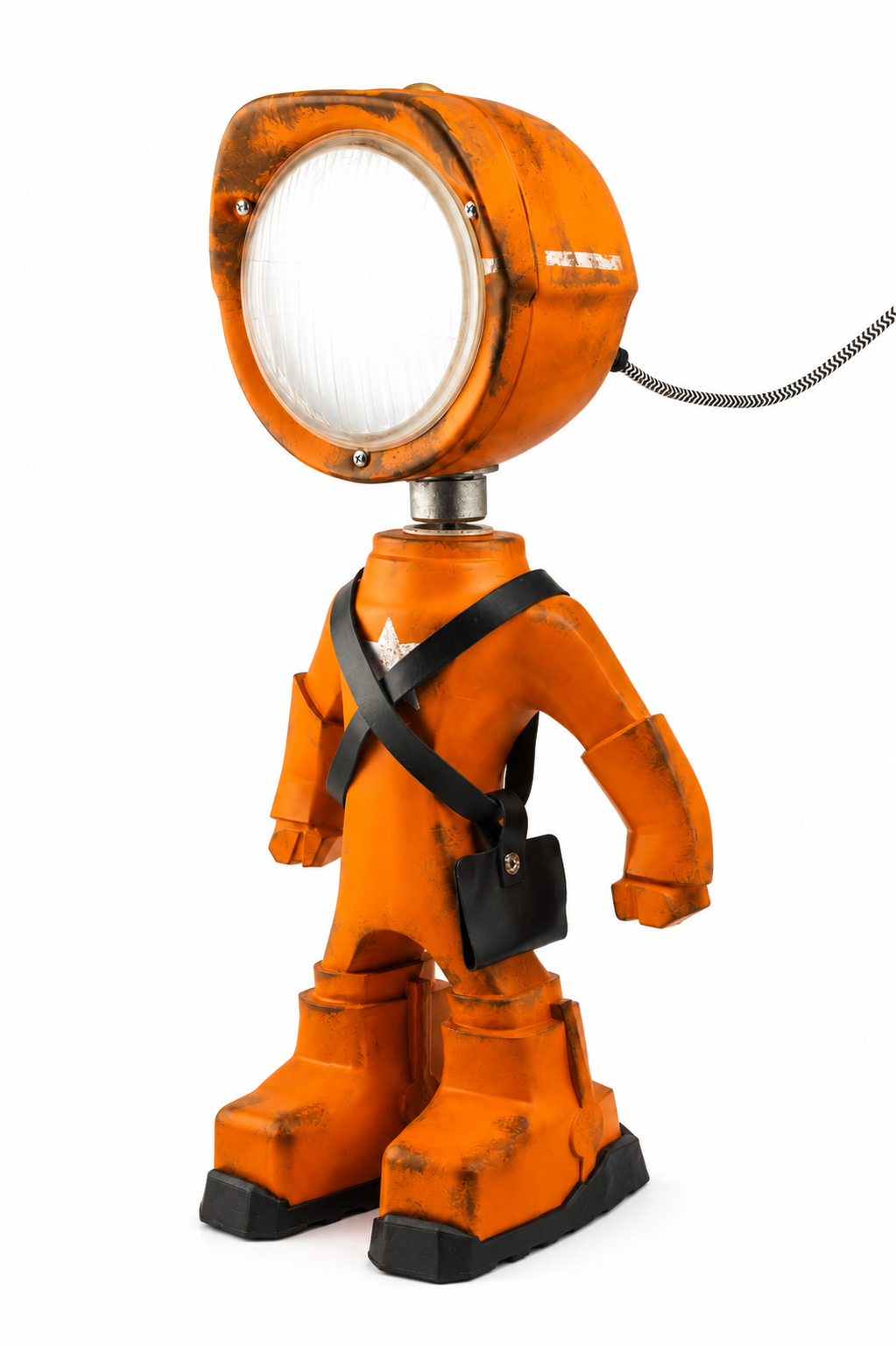 Lampe connectée Army orange - The Lampster
