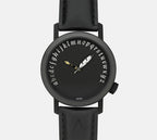 Montre écrivain B PVD noir 42 - AKTEO