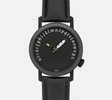 Montre écrivain B PVD noir 42 - AKTEO