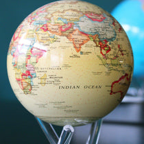 Globe terrestre carte politique jaune - ATE - MOVA Globes-Magna-Carta