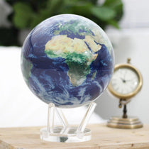 Globe terrestre vue satellite nuages- STE C - MOVA Globes-Magna-Carta