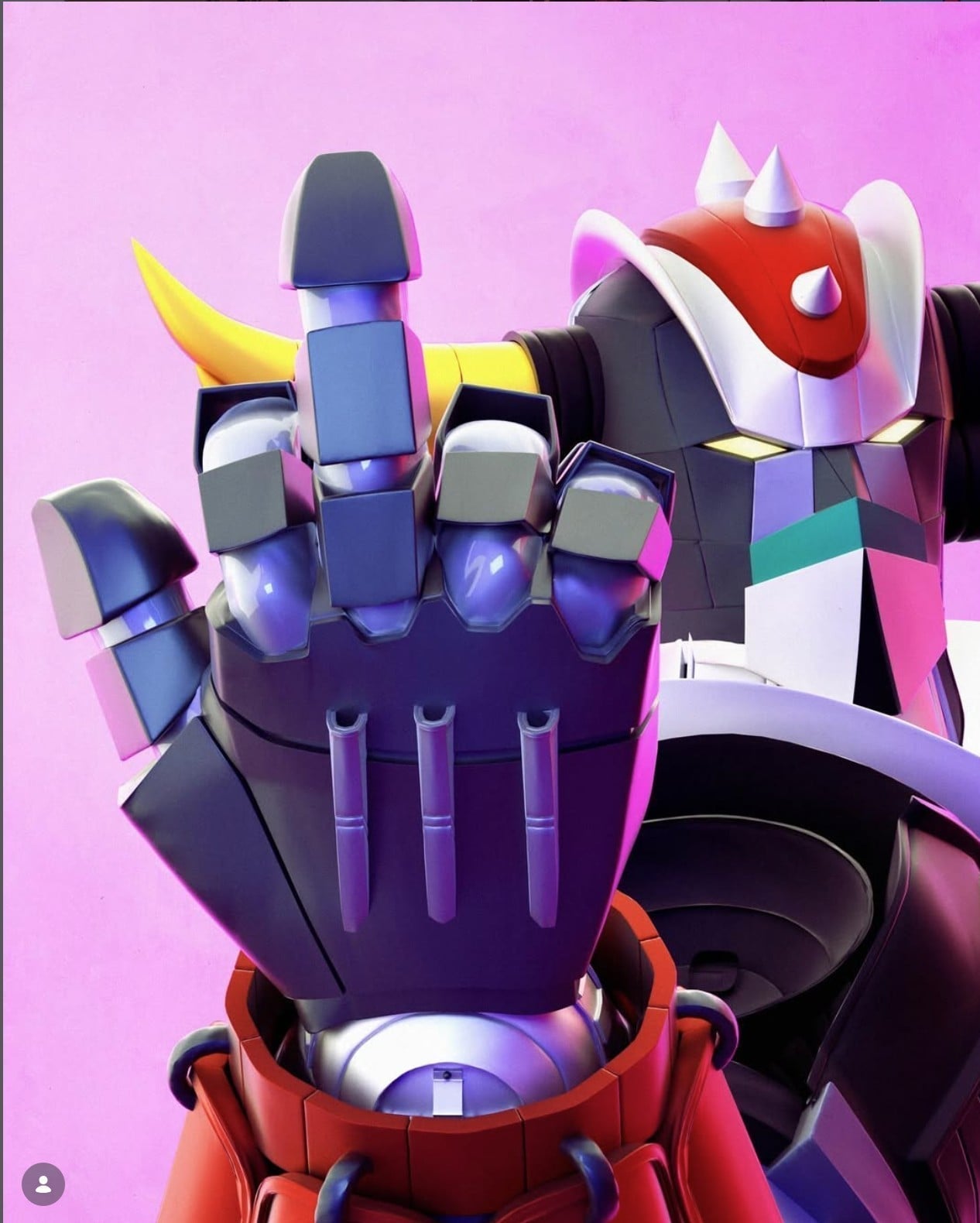 Goldorak / Grendizer grand format - CIHAN UNALAN-Magna-Carta
