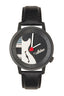 Montre Guitare électrique Jazz PVD noir 38 - AKTEO