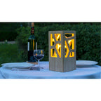 Lampe artisanale LED en châtaigner-Magna-Carta