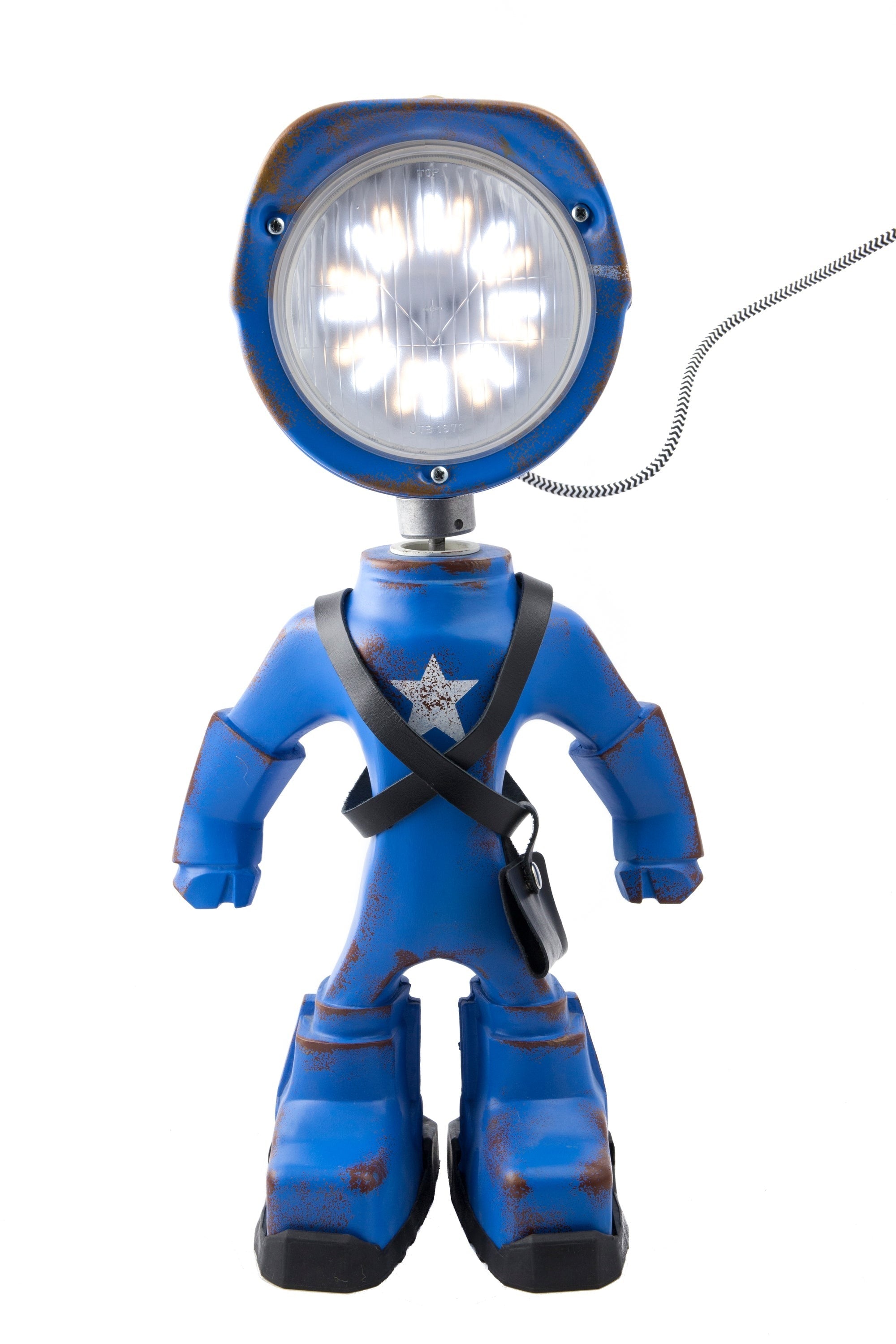 Lampe connectée Army bleue - The Lampster-Magna-Carta