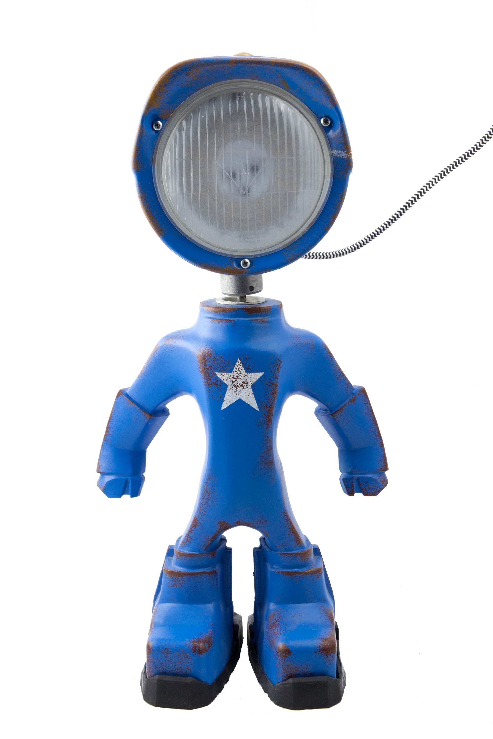 Lampe connectée Army bleue - The Lampster-Magna-Carta