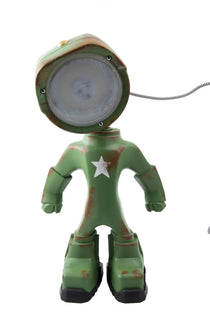 Lampe connectée Army kaki - The lampster-Magna-Carta