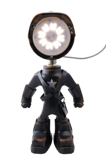 Lampe connectée Army noire - The Lampster-Magna-Carta