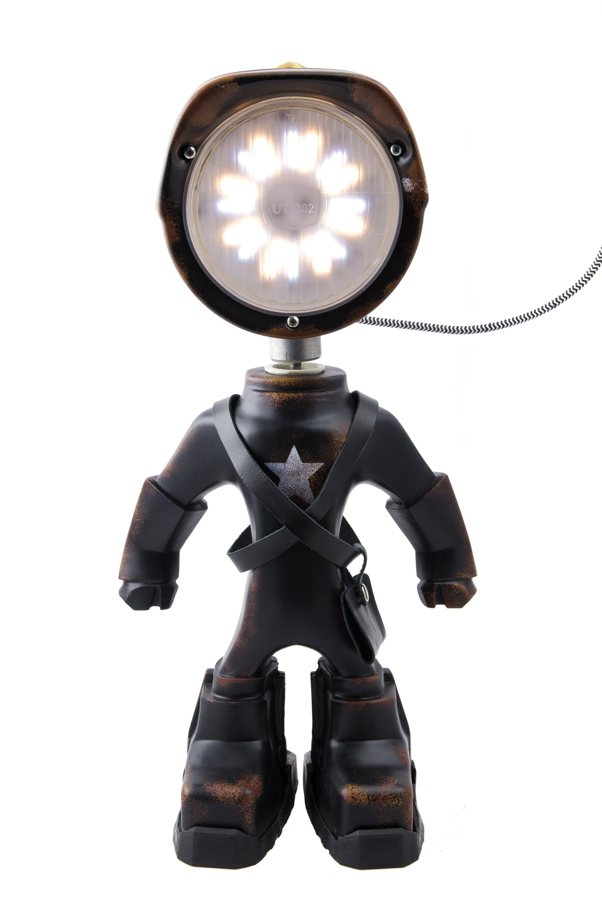 Lampe connectée Army noire - The Lampster-Magna-Carta