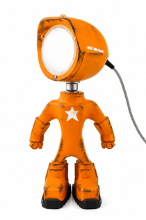 Lampe connectée Army orange - The Lampster-Magna-Carta