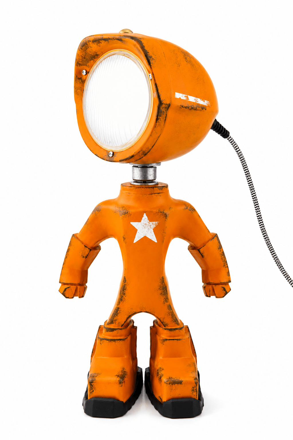 Lampe connectée Army orange - The Lampster-Magna-Carta