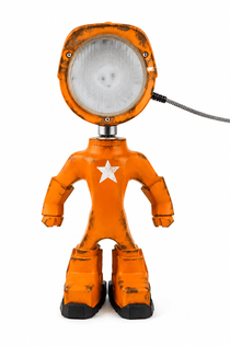 Lampe connectée Army orange - The Lampster-Magna-Carta