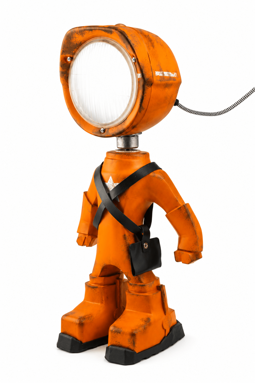Lampe connectée Army orange - The Lampster-Magna-Carta