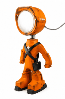 Lampe connectée Army orange - The Lampster-Magna-Carta