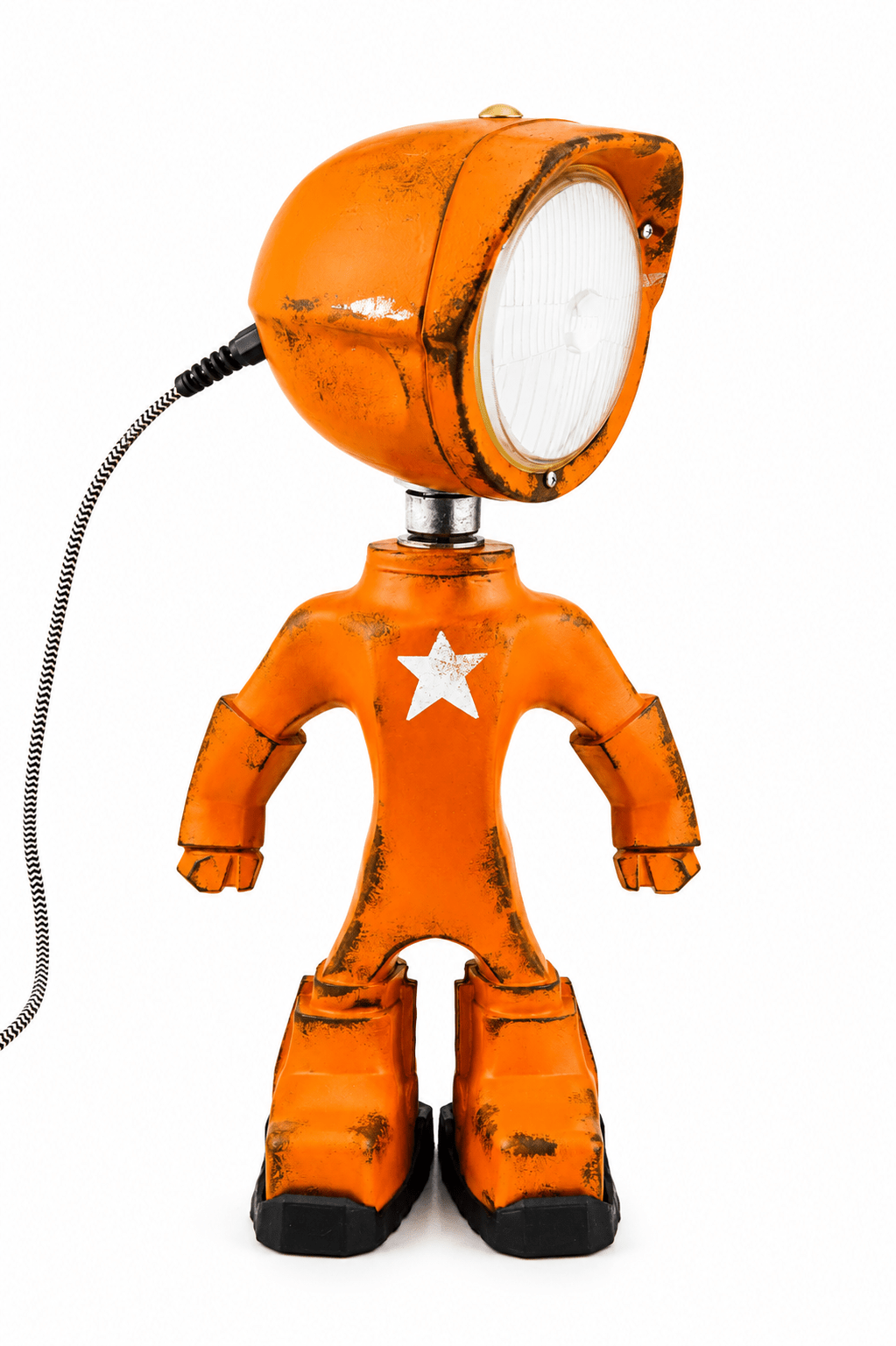 Lampe connectée Army orange - The Lampster-Magna-Carta