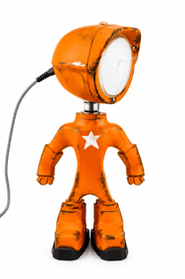 Lampe connectée Army orange - The Lampster-Magna-Carta