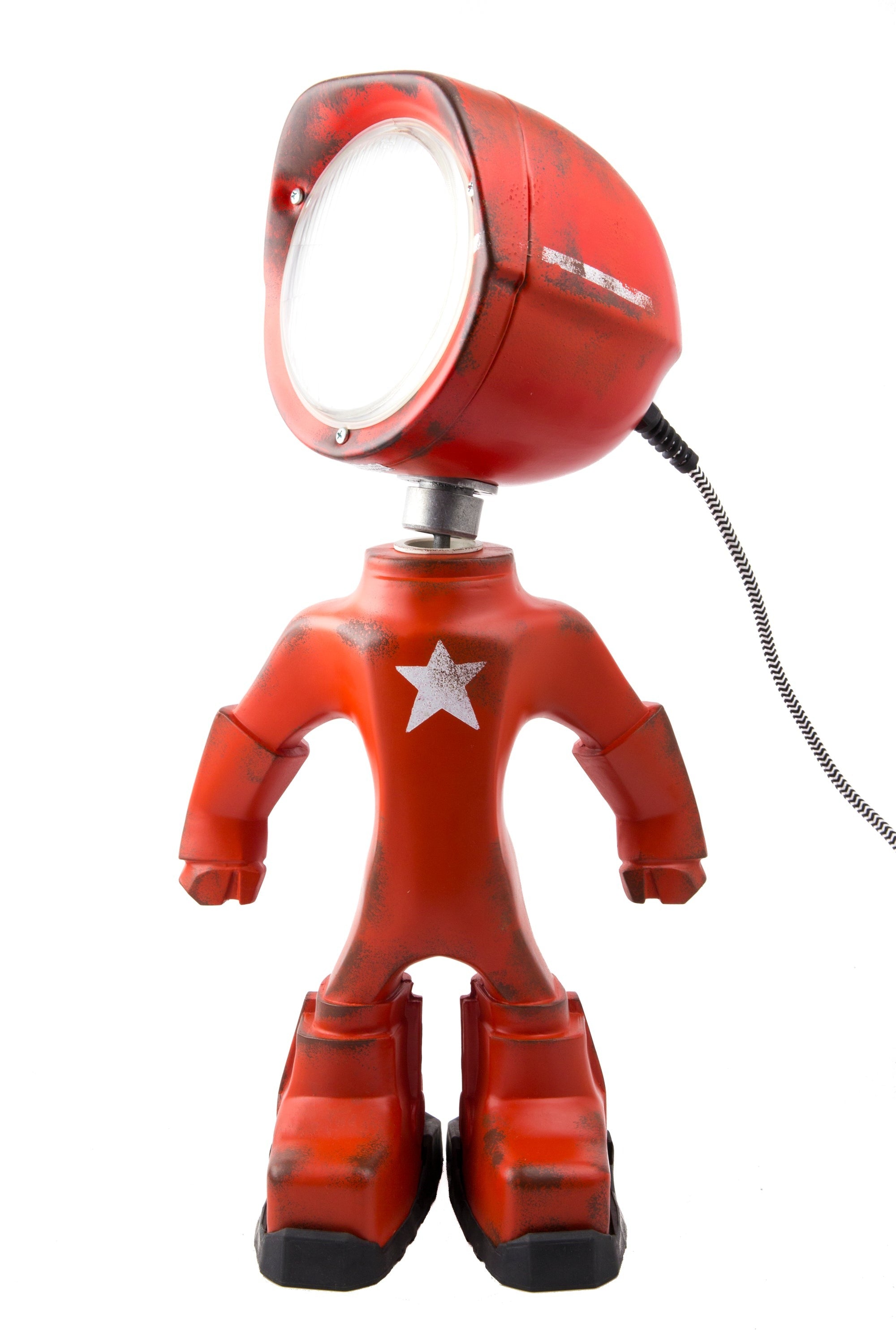 Lampe connectée Army rouge - The Lampster-Magna-Carta