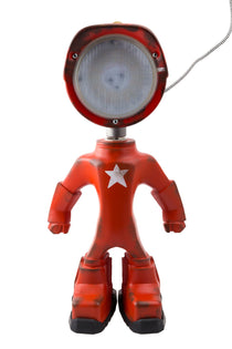 Lampe connectée Army rouge - The Lampster-Magna-Carta