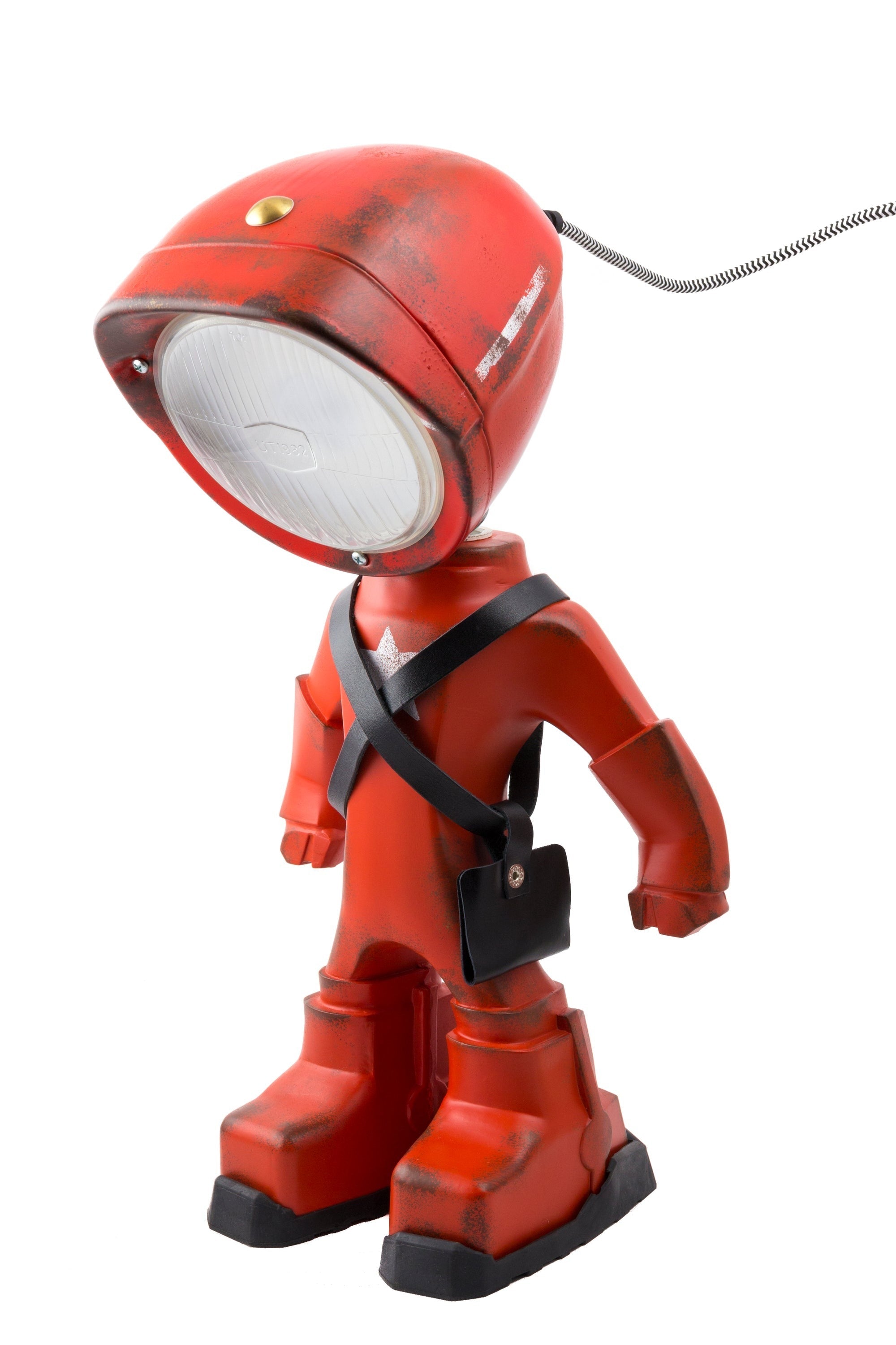 Lampe connectée Army rouge - The Lampster - Lampe connectée