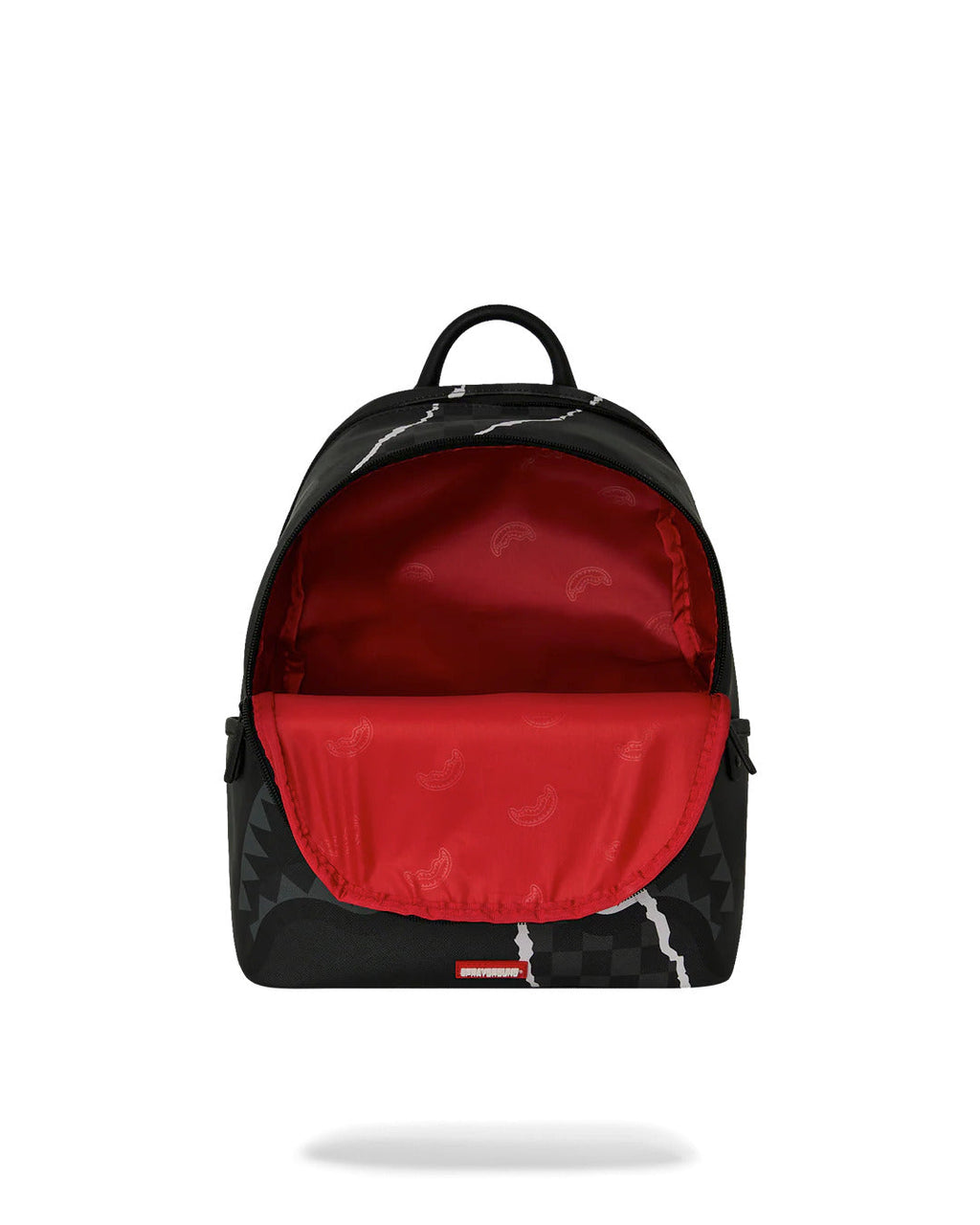 Mini Sac à dos - CENTER RIP REVEALING GRAY CHECK SAVAGE BACKPACK – SPRAYGROUND