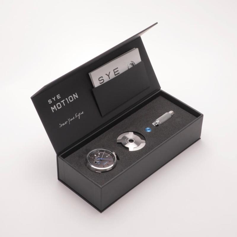 Montre Automatic 24 - Blue - [Silver edition] -SYE-Magna-Carta