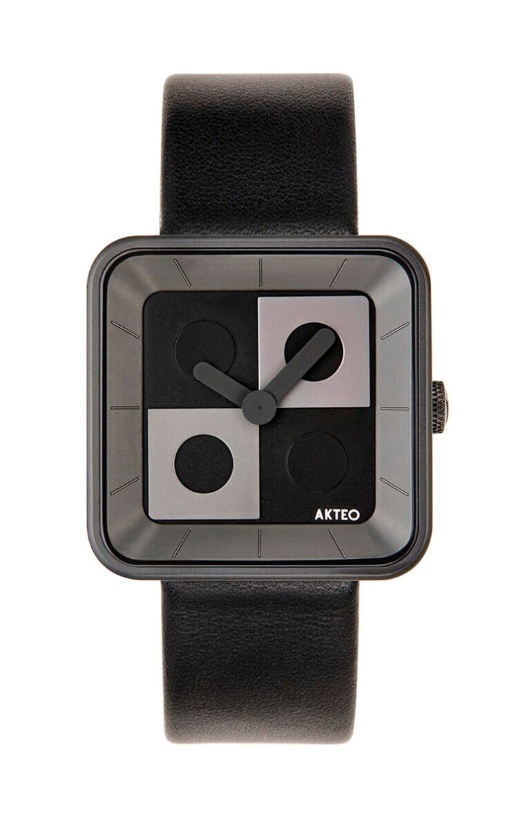 Montre CinetiK Square 35 PVD Noir - AKTEO-Magna-Carta