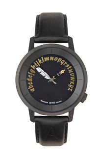 Montre Ecrivain black 38 - AKTEO-Magna-Carta