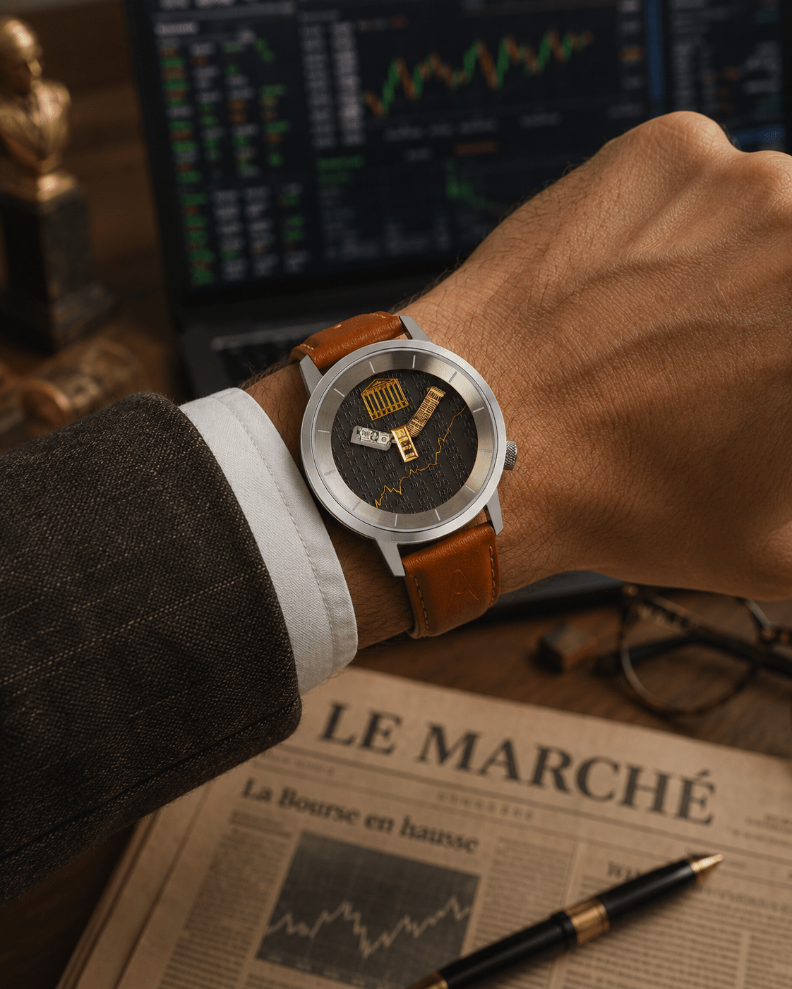 Montre Finance W 38 - AKTEO Image secondaire du produit
