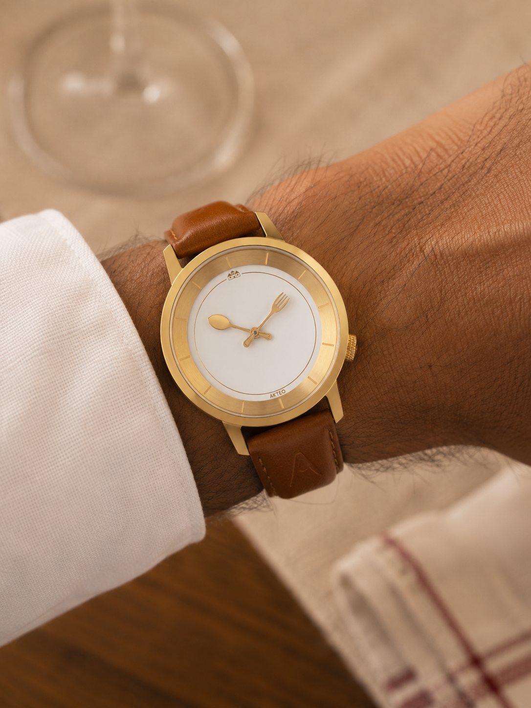 Montre Gastronomie Or 38 - AKTEO-Magna-Carta